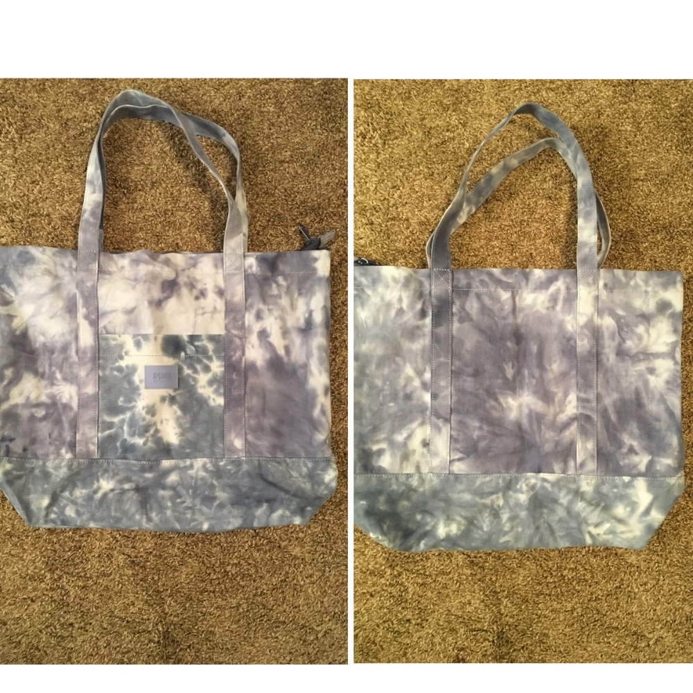 NWOT Victoria's Secret PINK Tie-Dye Canvas Tote